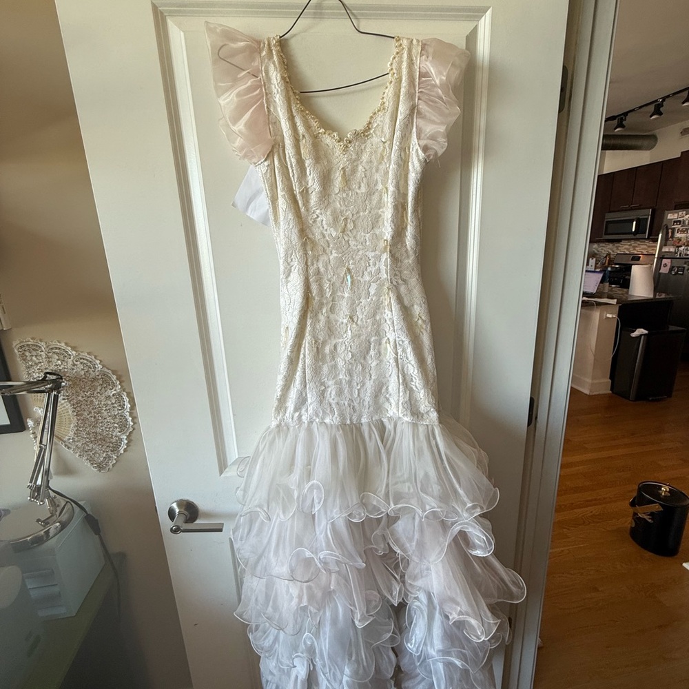 Vintage wedding dress bridal dress